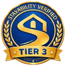 Stayability Verified Tier 3 badge
